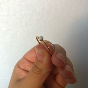 Minimalist Opal Ring - 6